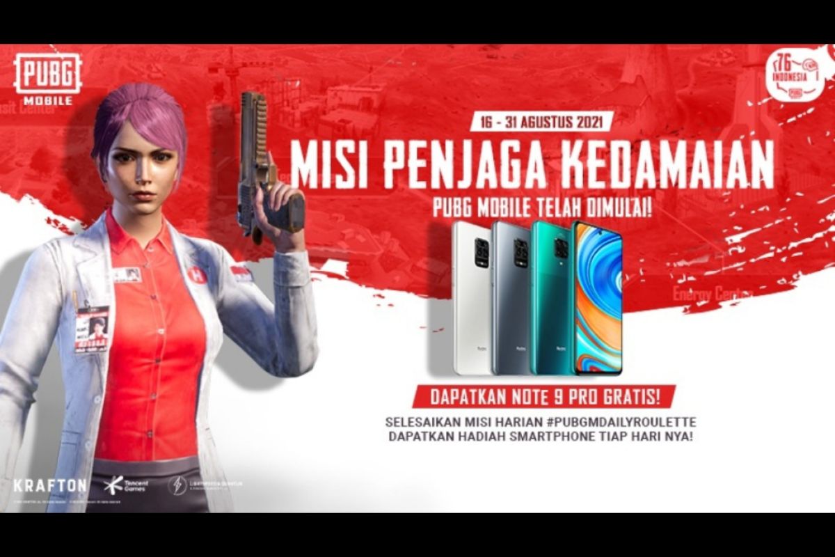 PUBG Mobile ajak penggemar terlibat dalam event "Penjaga Kedamaian"