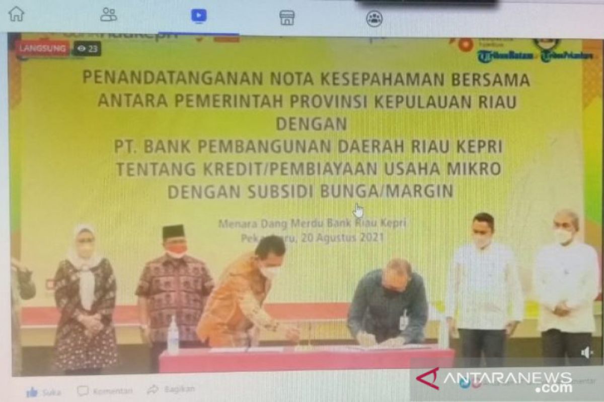 Pemrov Kepri-Bank Riau Kepri perkuat kerja sama