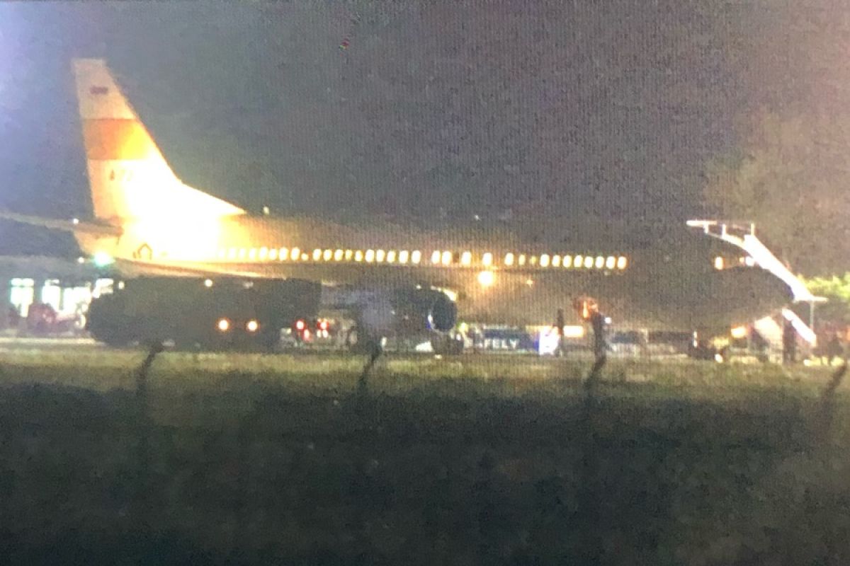 Pesawat evakuasi WNI dari Afghanistan transit di Aceh