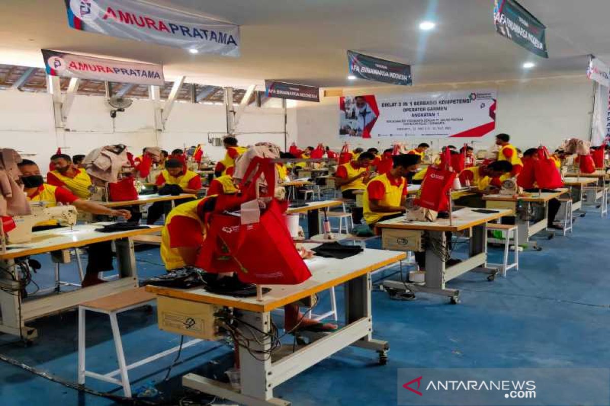 Lakukan terobosan, Kemenkumham Jateng bangun industri garmen di Rutan Surakarta