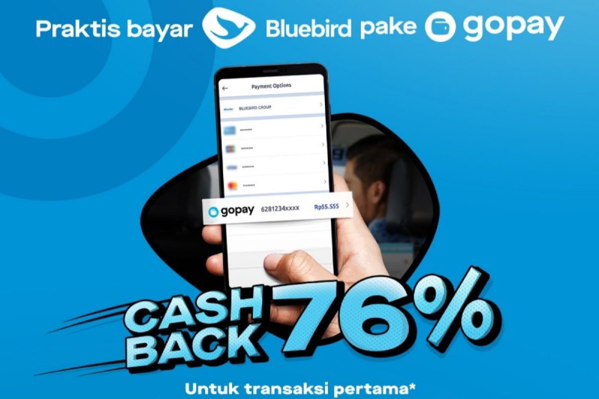 GoPay kini jadi opsi pembayaran di aplikasi MyBluebird