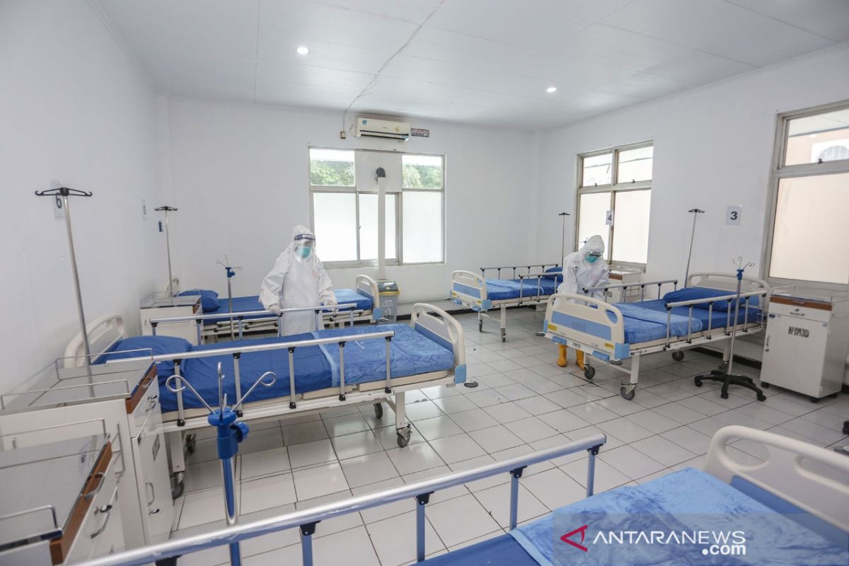 BOR pasien positif COVID-19 di Kota Bogor turun jauh jadi 29,4 persen