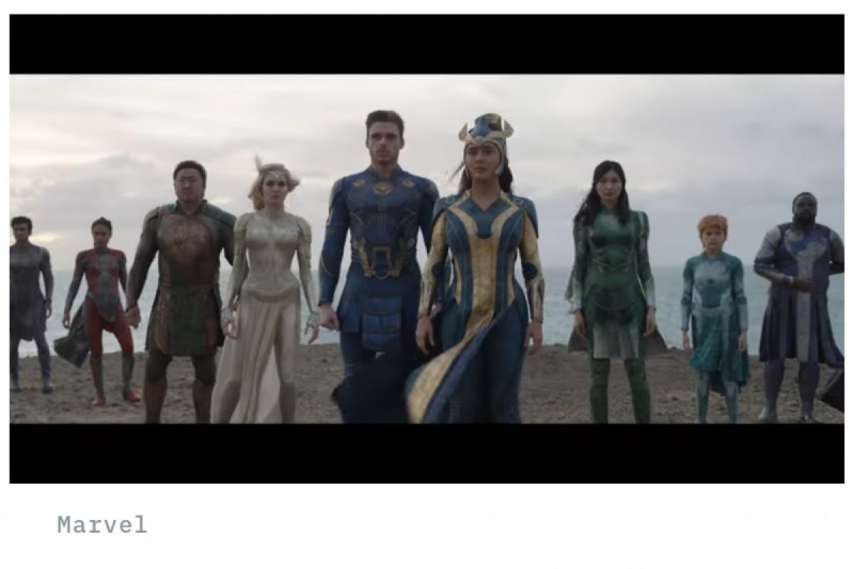 Rilis trailer resmi terbaru, "Eternals" tampilkan 10 jagoan