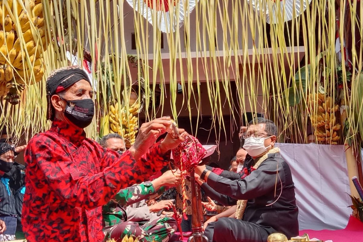 Ritual jamasan tombak pusaka Kiai Upas digelar tanpa arak-arakan