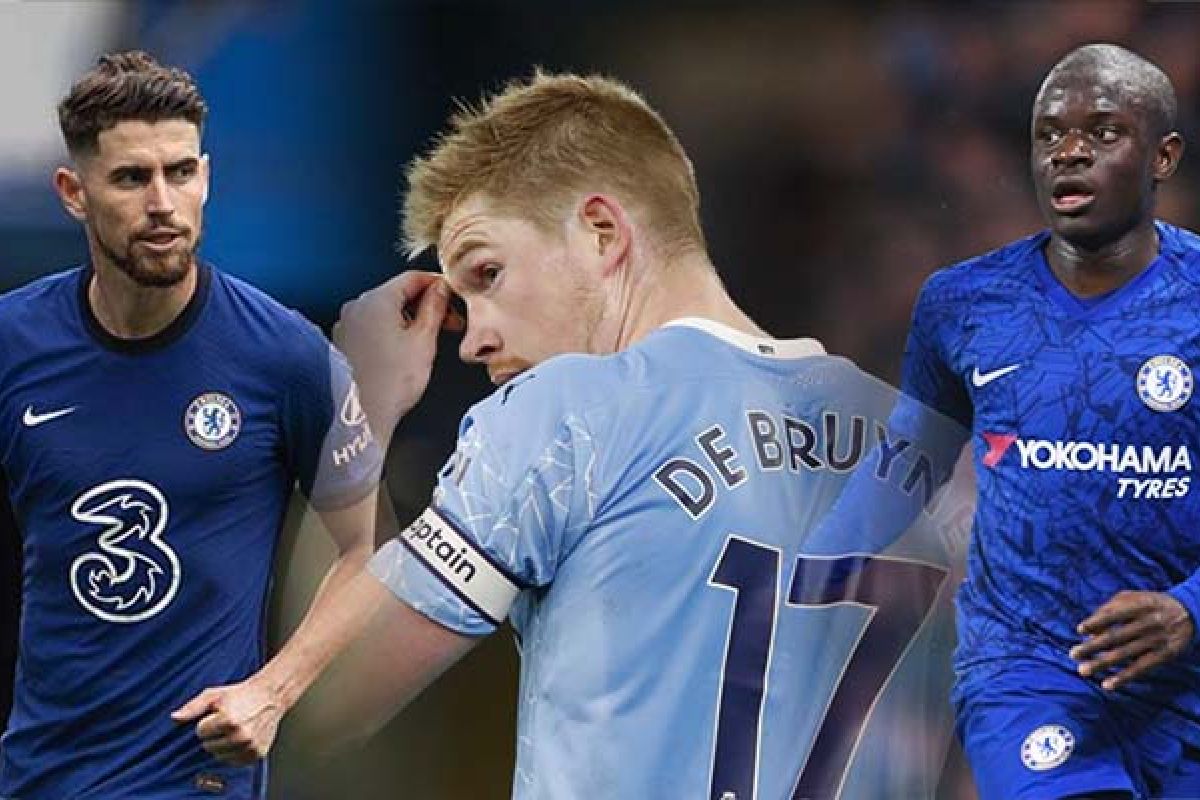 Jorginho, Kante dan De Bruyne bersaing jadi Pemain Terbaik UEFA