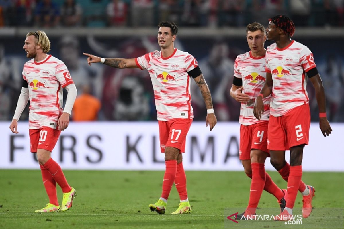 Liga Jerman : Leipzig raih kemenangan perdana era Jesse Marsch, gilas Stuttgart 4-0