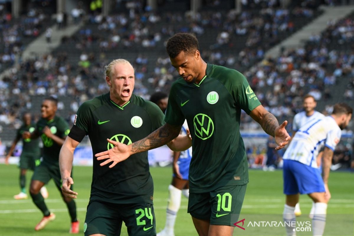 Wolfsburg bangkit di markas Hertha, Bochum raih tiga poin perdana