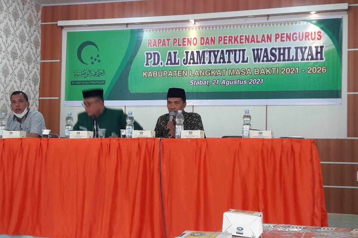 Al Jamiyatul Washliyah Langkat perkenalkan pengurus baru