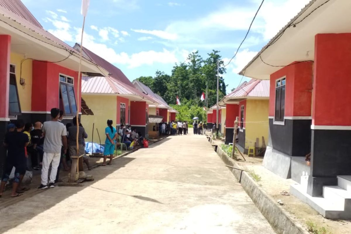 Pemkab Pulau Morotai selesaikan pembangunan 50 rumah untuk warga Leo-leo, begini penjelasannya