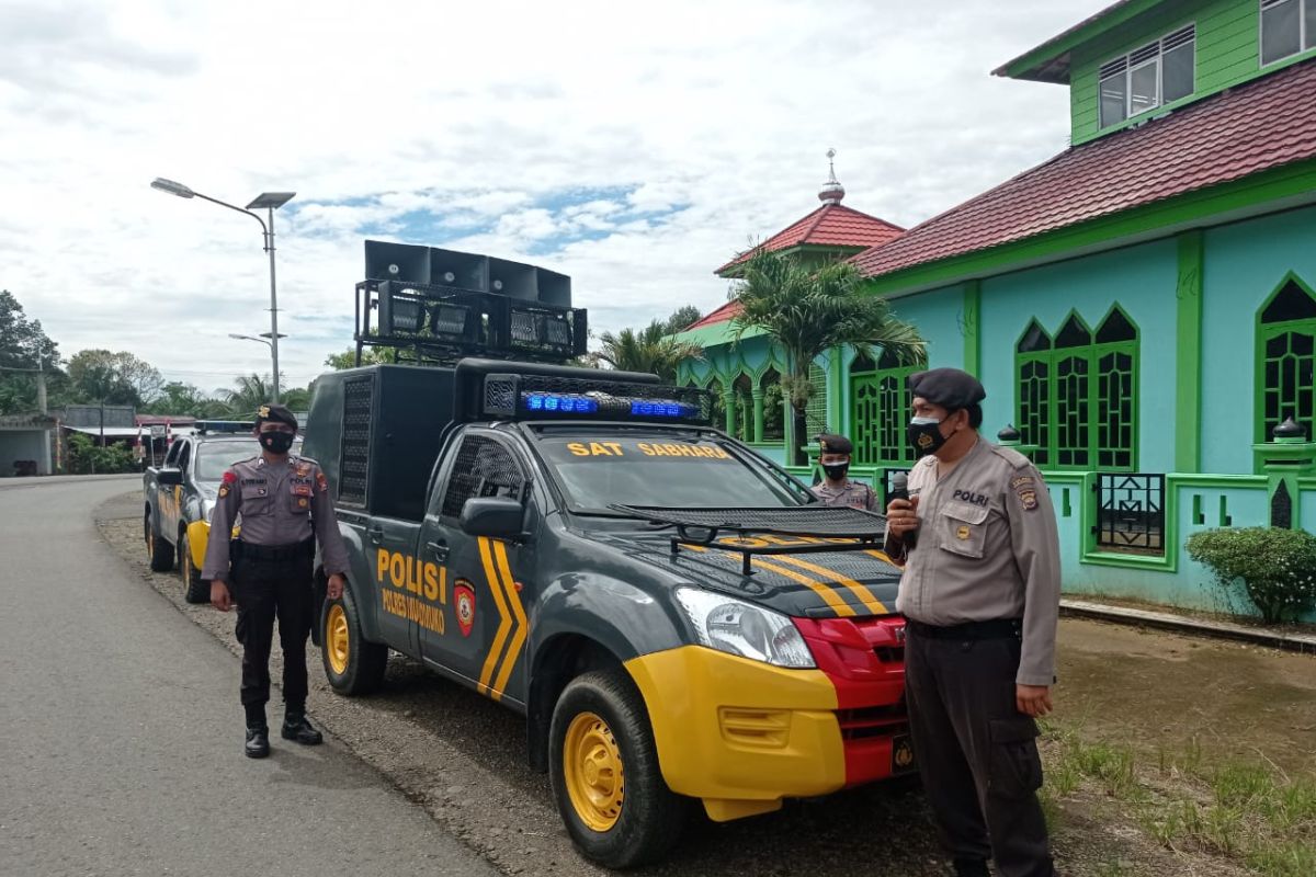 Polres Mukomuko sosialisasikan prokes cegah penyebaran COVID-19