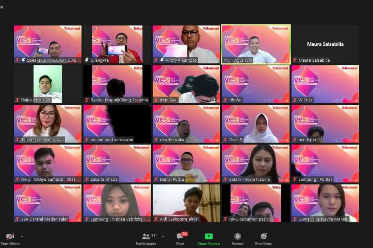Telkomsel hadirkan TYES periode 2 siap cetak digipreneur muda di Sumatera