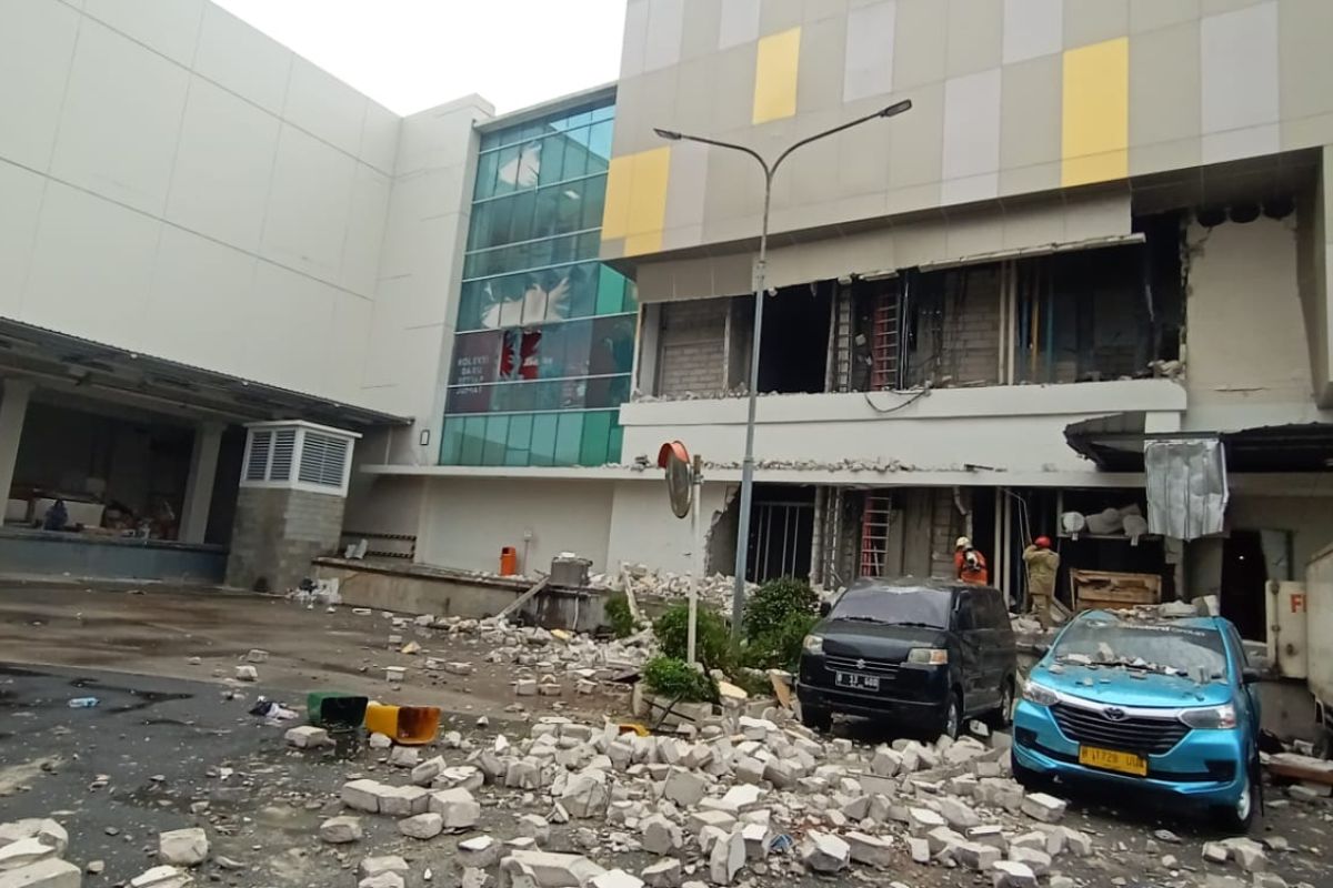 Ledakan di Margocity Mall empat orang luka-luka