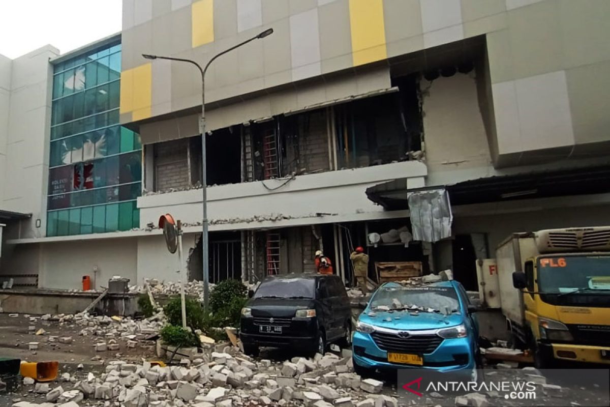 Ledakan di Margocity empat orang luka-luka