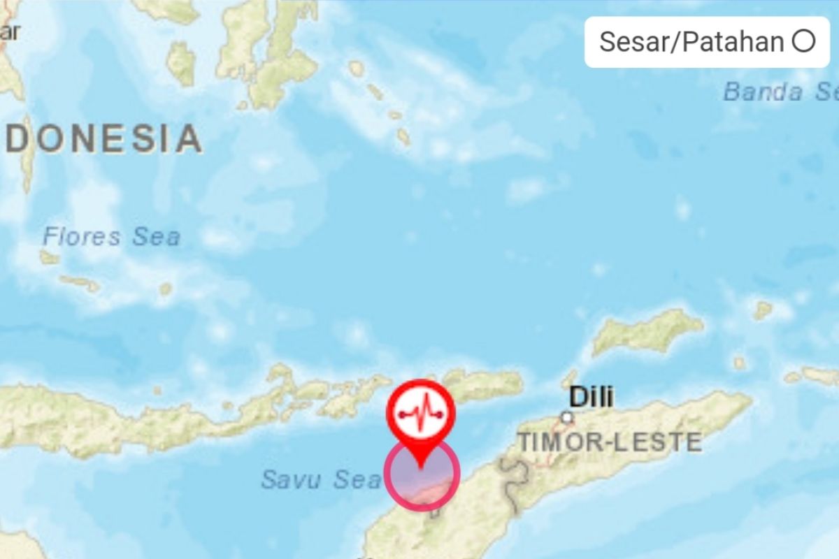 Gempa magnitudo 5,4 terjadi di Timor Tengah Utara, NTT