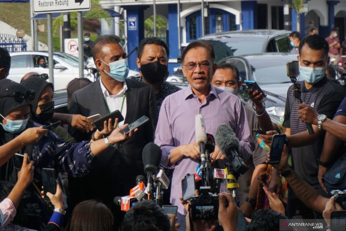 Anwar Ibrahim serukan kepada pendukungnya untuk menerima pelantikan PM Ismail Sabri