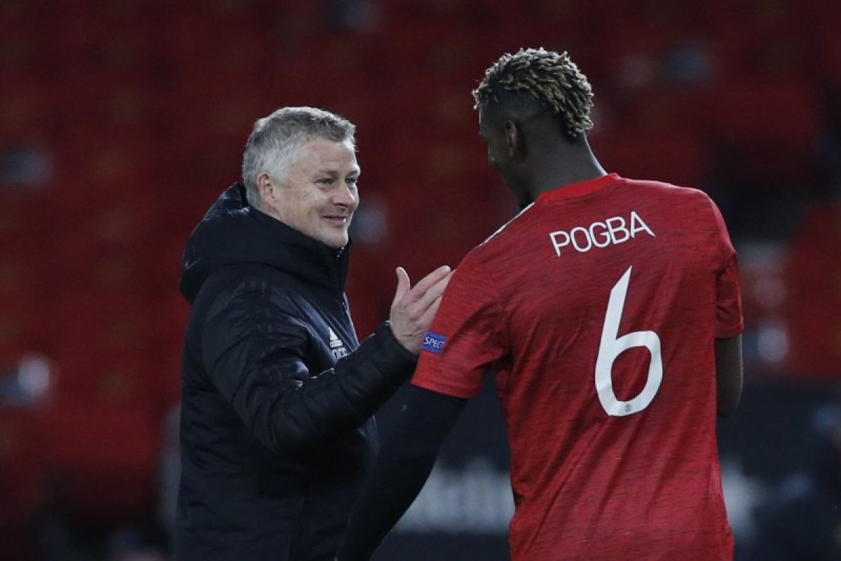 Liga Inggris: Manchester United terus berupaya untuk pertahankan Paul Pogba