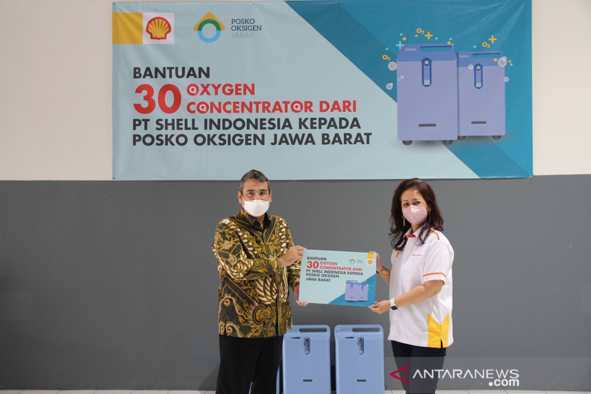 Shell dukung penanganan pandemi lewat donasi konsentrator oksigen