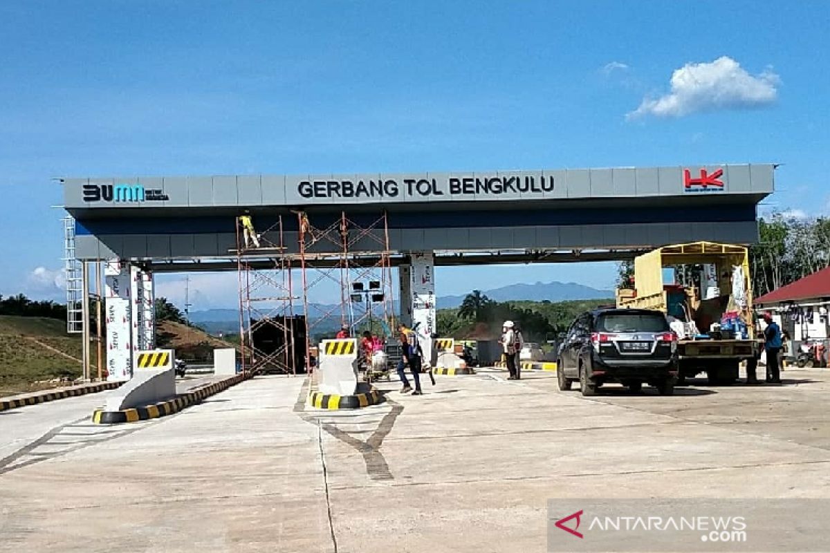 HKI selesai bangun gerbang tol pertama Bengkulu - Sumsel