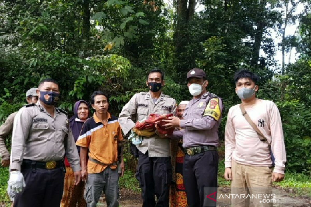 Polisi selidiki kasus penemuan bayi di hutan