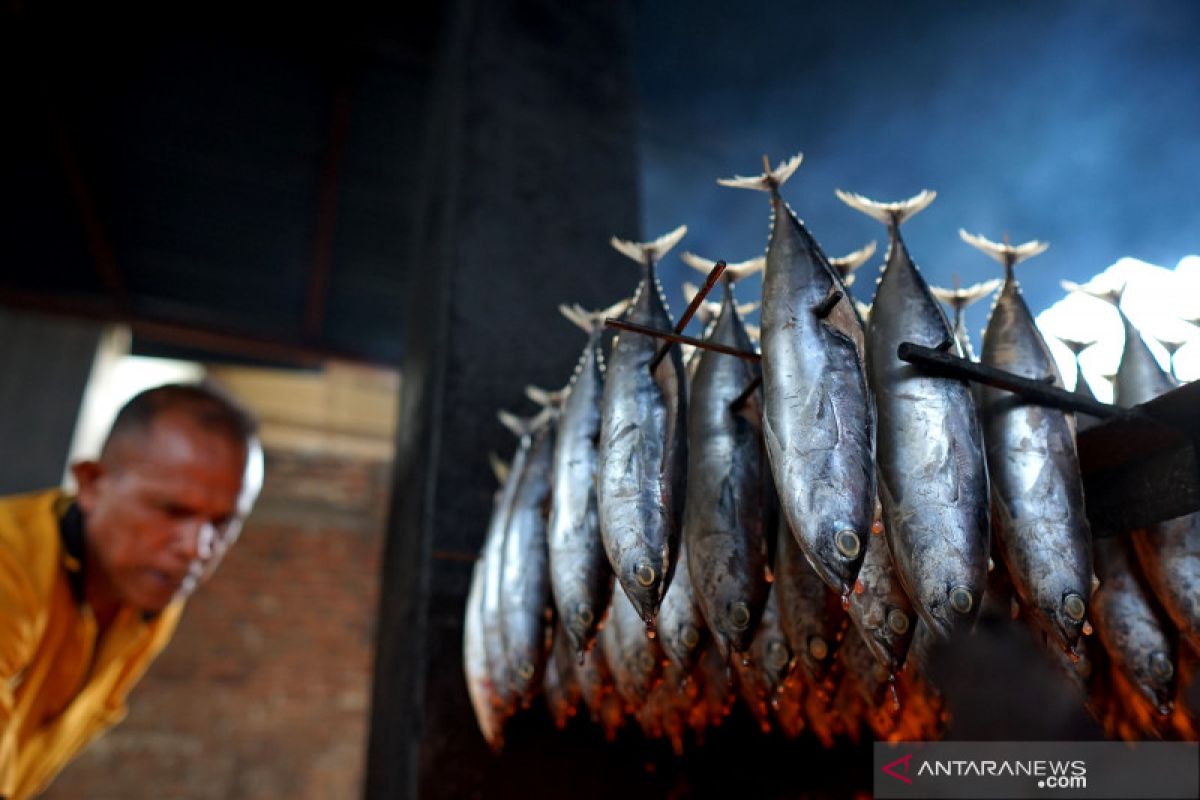 Produksi ikan asap Gorontalo terkendala bahan baku