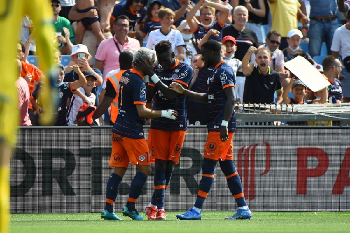 Rennes dan Montpellier memetik tiga poin, enam tim berbagi poin