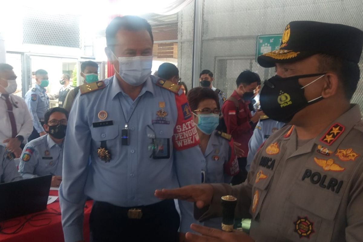Vaksinasi tahap II warga Lapas dan Rutan di Medan 29 September