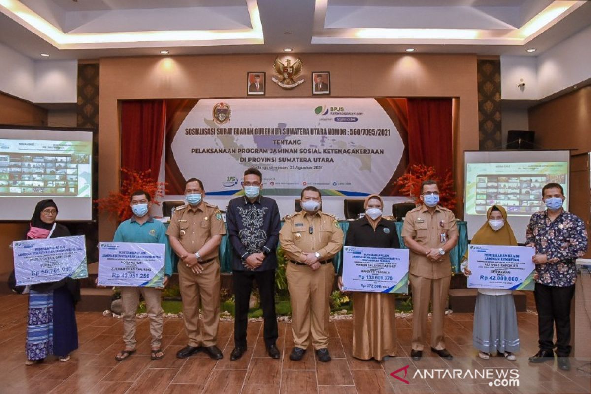 BPJamsostek Cabang Padangsidimpuan undang kepala daerah sosialisasi surat edaran Gubsu