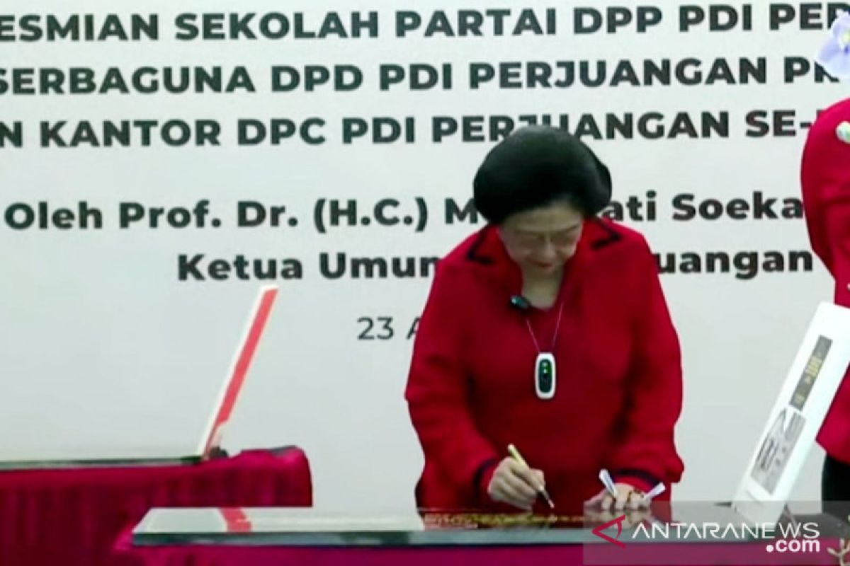 Megawati tegaskan kantor partai dilarang jadi milik pribadi