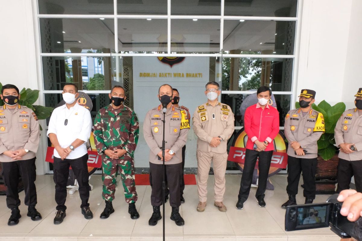 Hari pertama penyekatan PPKM level 4 Kota Jambi  maksimal