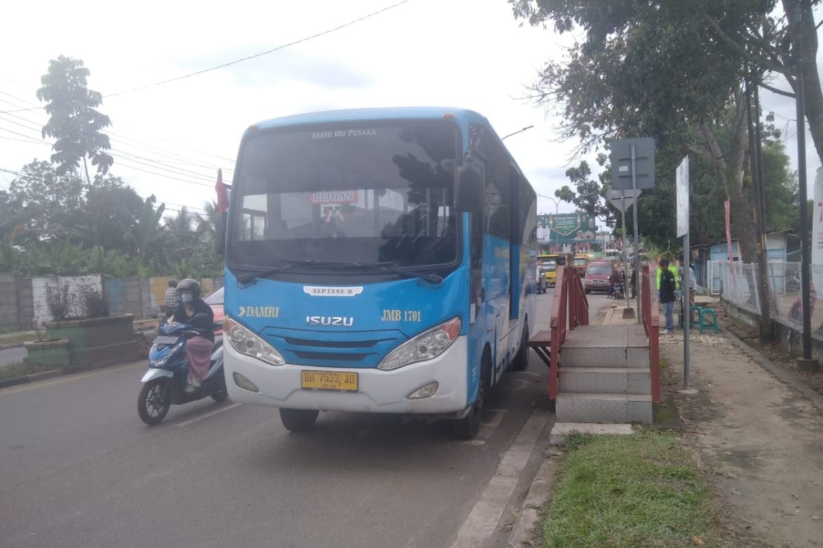 Selama pengetatan PPKM Kota Jambi Trans Siginjai tidak beroperasi