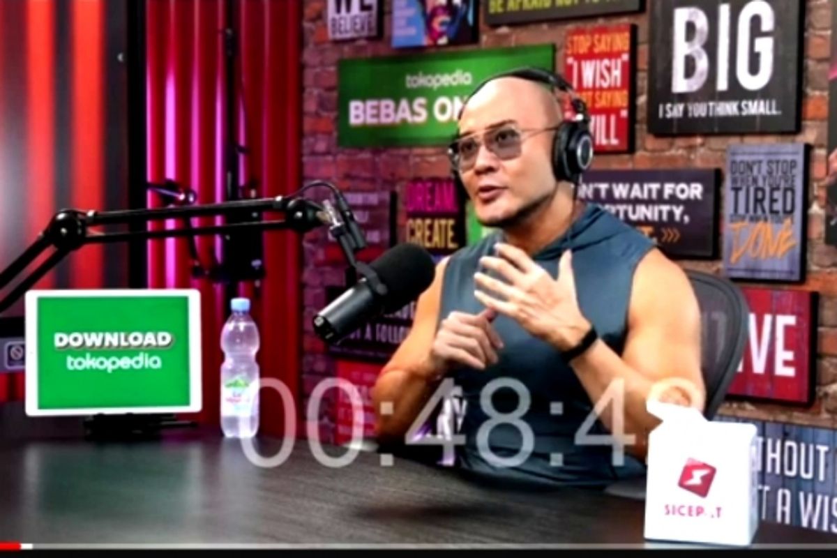 Pengakuan Deddy Corbuzier dan mengenal badai sitokin