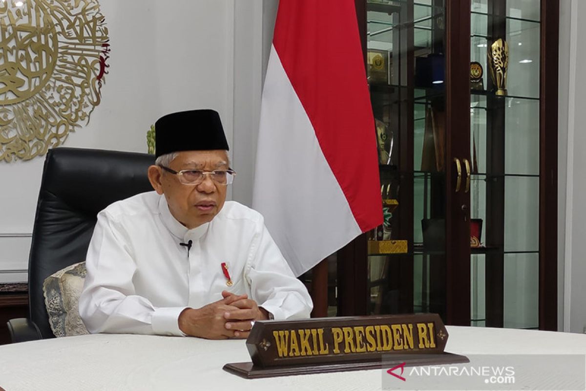 Ma'ruf Amin: Pemerintah bekerja sungguh-sungguh kendalikan pandemi