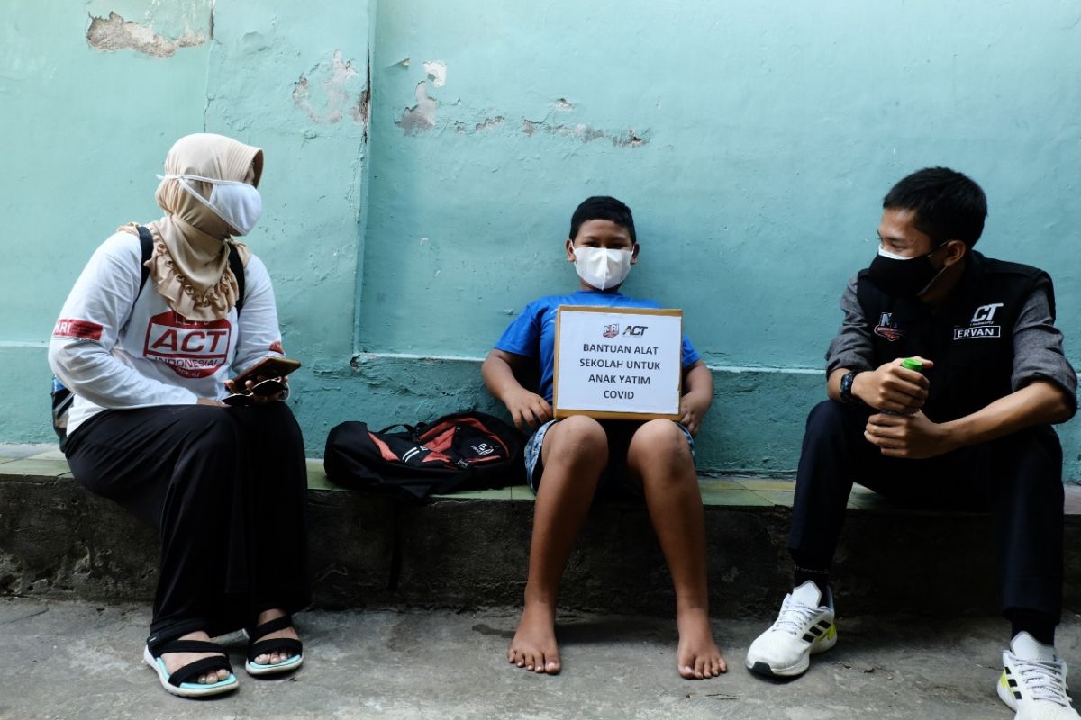 ACT dan MRI Madiun salurkan bantuan bagi anak yatim korban COVID-19