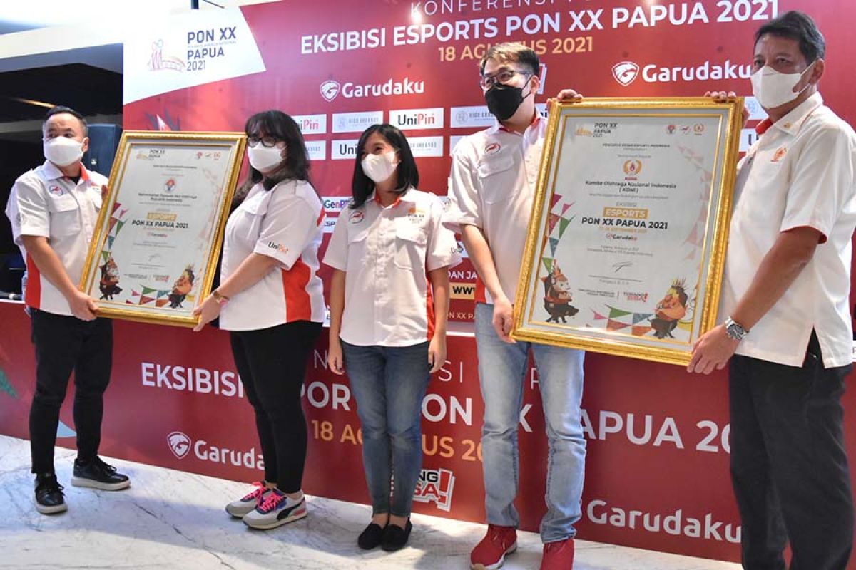 Pendaftaran Eksibisi Esport XX PON Papua resmi dibuka