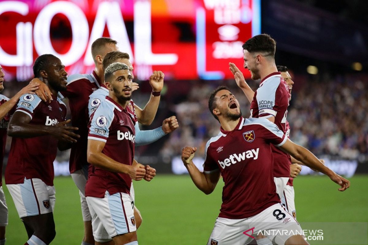 Klasemen Liga Inggris: West Ham untuk pertama kalinya duduki puncak