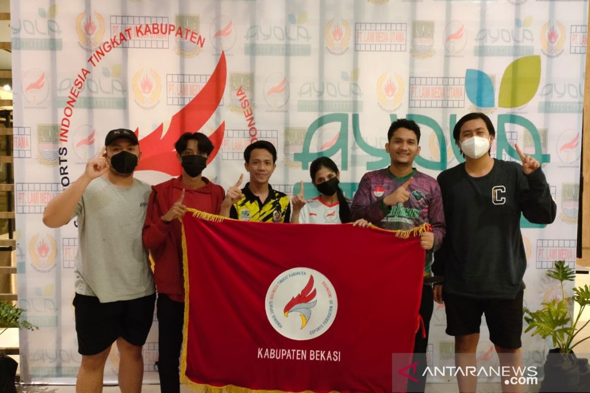 Atlet Esport Bekasi kawinkan medali emas Piala Gubernur Jabar