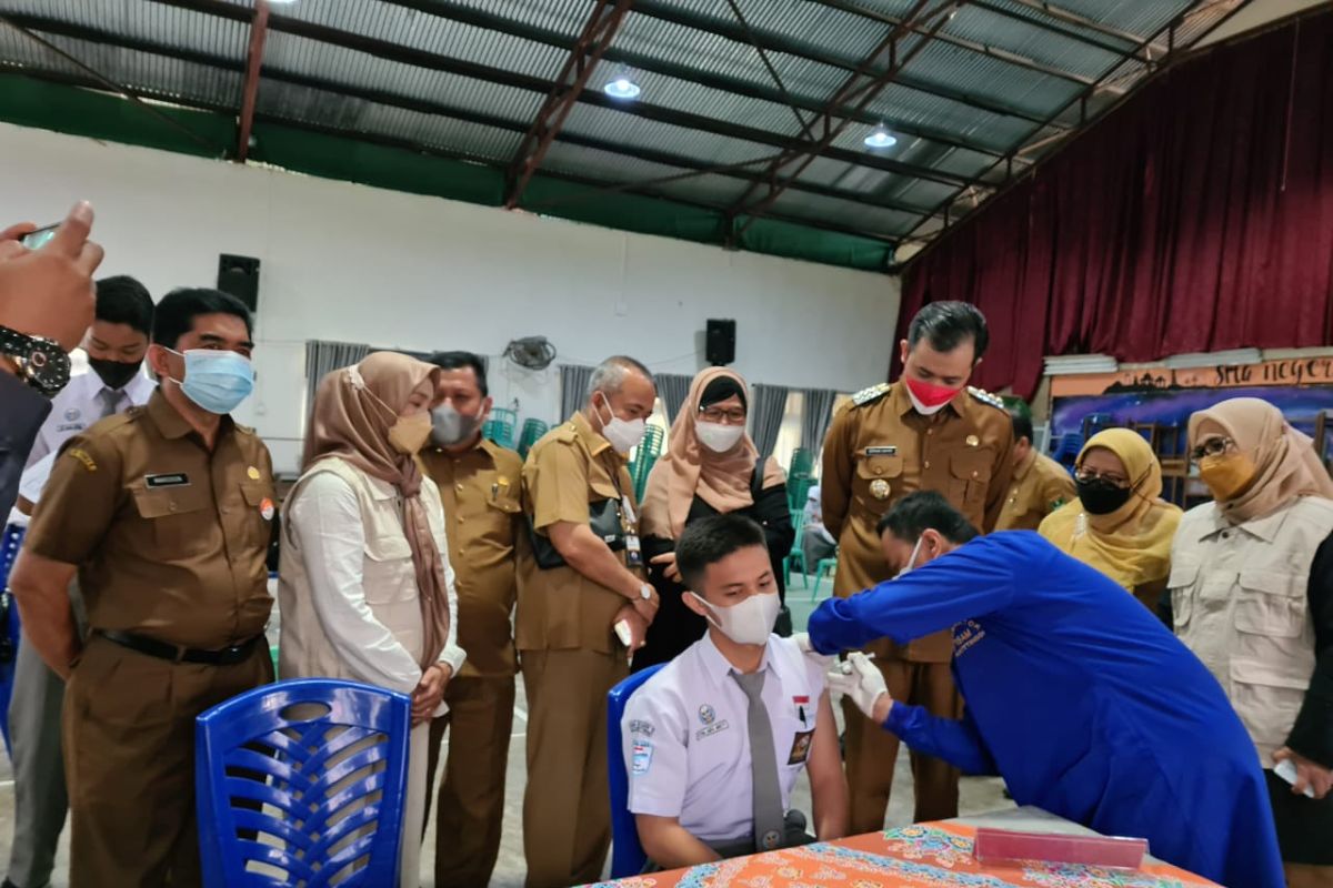 Ini kegiatan sosial digelar TPK SMANSA Landbouw Bukittinggi untuk kesehatan pelajar