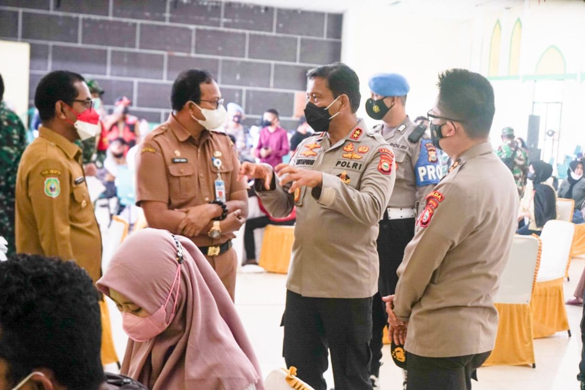 Gedung Dhuafa Ternate dijadikan sentra pelayanan vaksinasi COVID -19, perangi corona