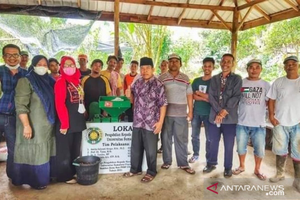 LPPM USU dampingi petani Sorik Merapi Madina dukung ekowisata di Sumut