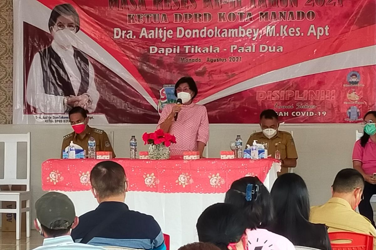 Ketua DPRD Manado serap aspirasi masa reses kedua