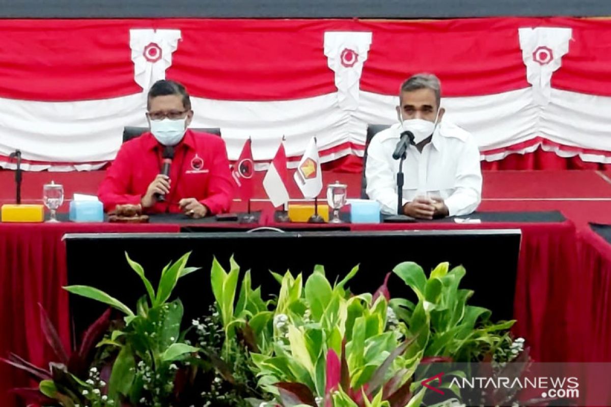 Pertemuan PDIP-Gerindra tak bahas soal Pemilu 2024