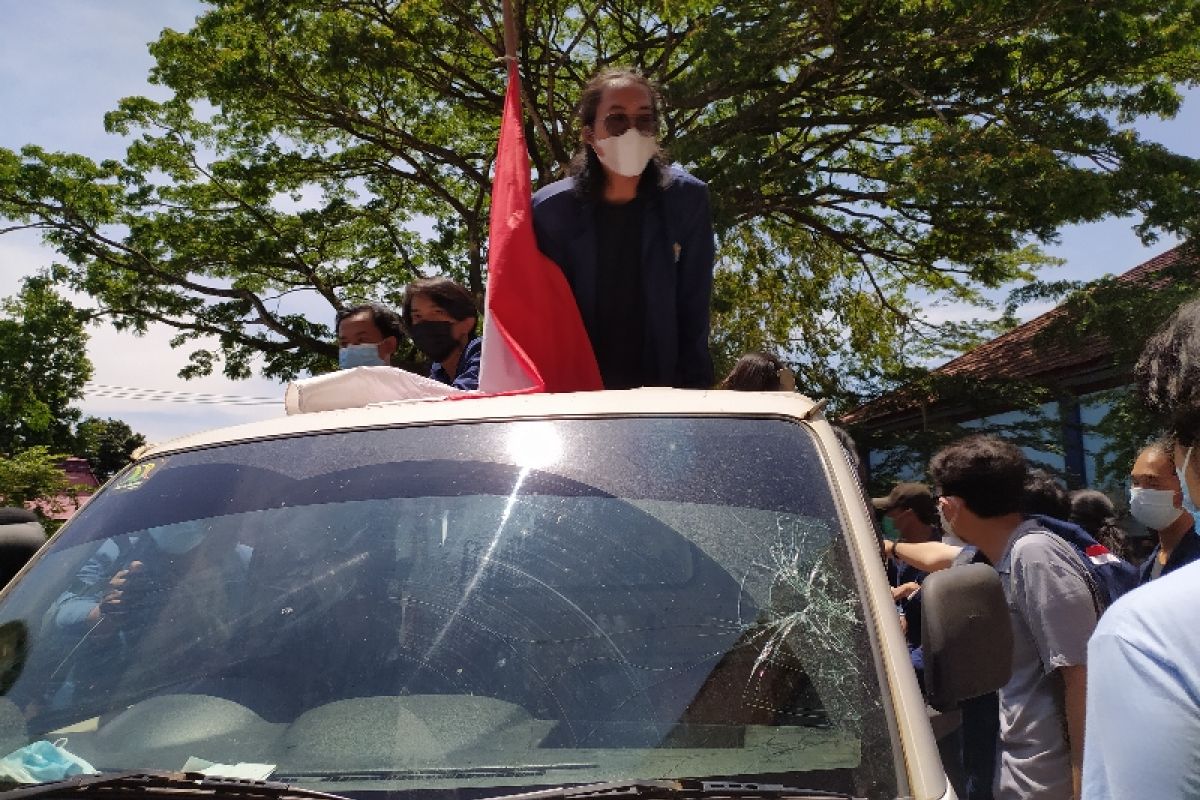 Mahasiswa dan satpam bentrok di kampus Universitas Bengkulu
