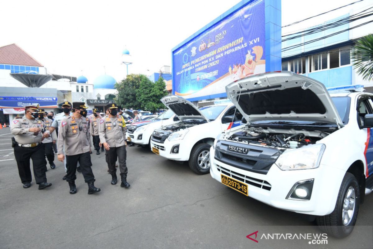 Korlantas Polri kirim 51 unit kendaraan dukung PON XX Papua