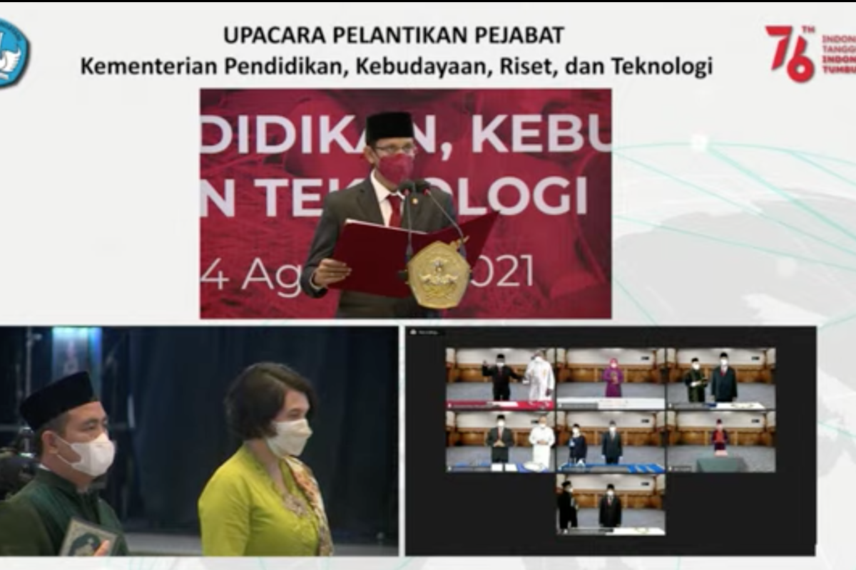 Nadiem lantik Suharti menjadi Sesjen Kemendikbudristek