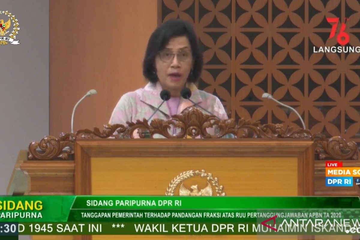 Menkeu: Dana PEN 2020 berbuah dukungan UMKM Rp218,9 triliun