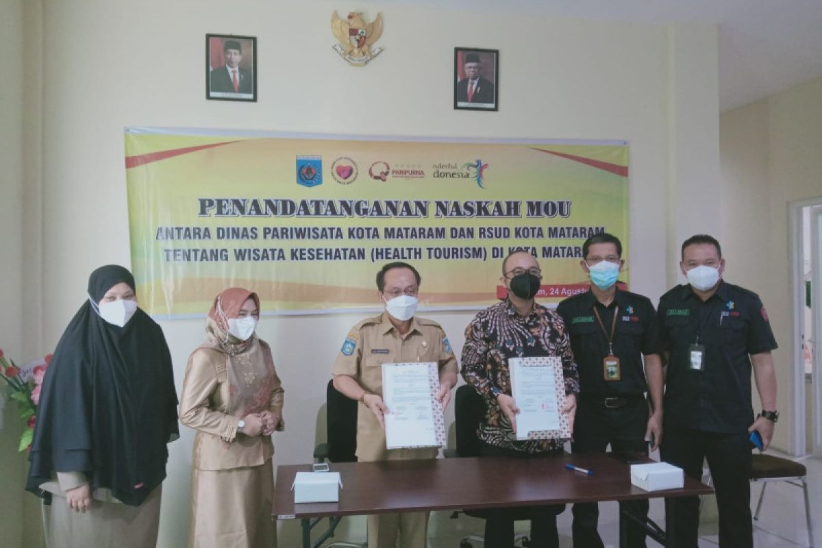 Dispar dan RSUD Mataram kerja sama layanan kesehatan wisatawan