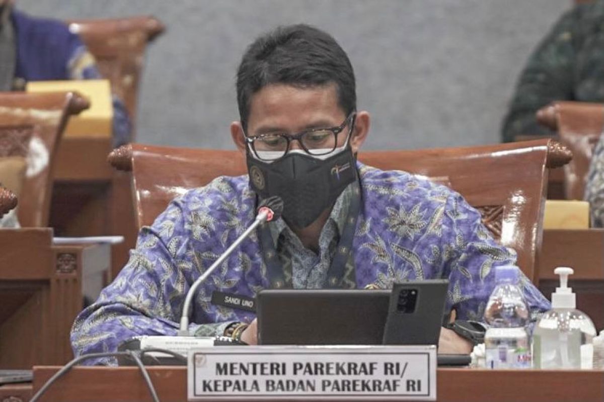 Menparekraf paparkan alokasi anggaran dalam rapat kerja bersama DPR