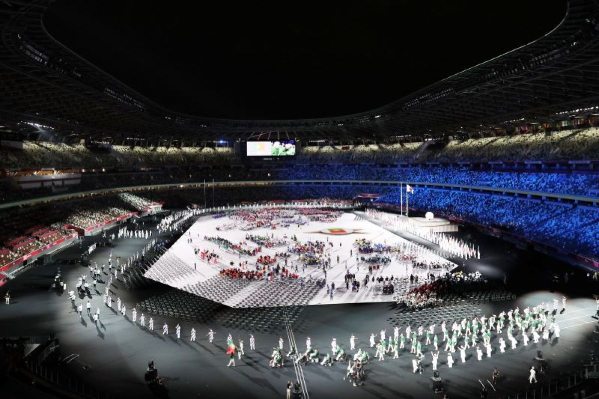 Pembukaan Paralimpiade dimulai, usung konsep bandara sambut para-atlet