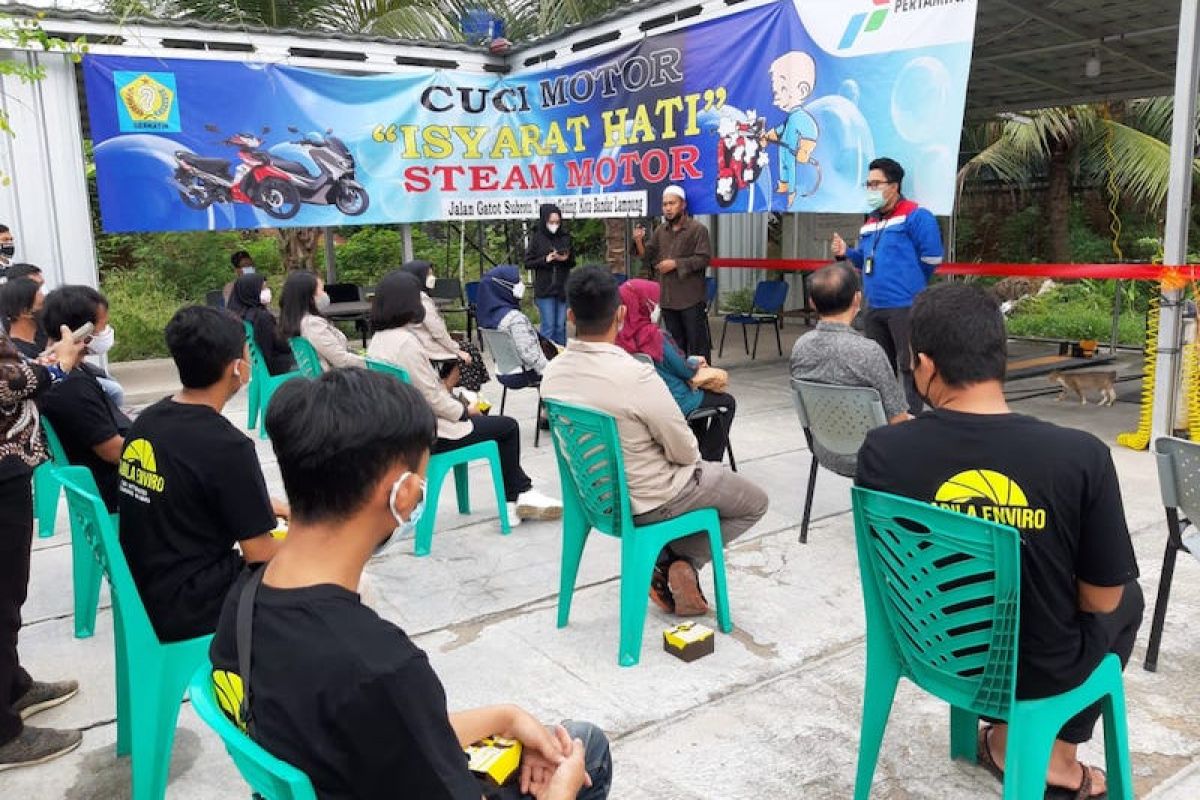 Pertamina buka program steam motor bagi disabilitas di Bandar Lampung