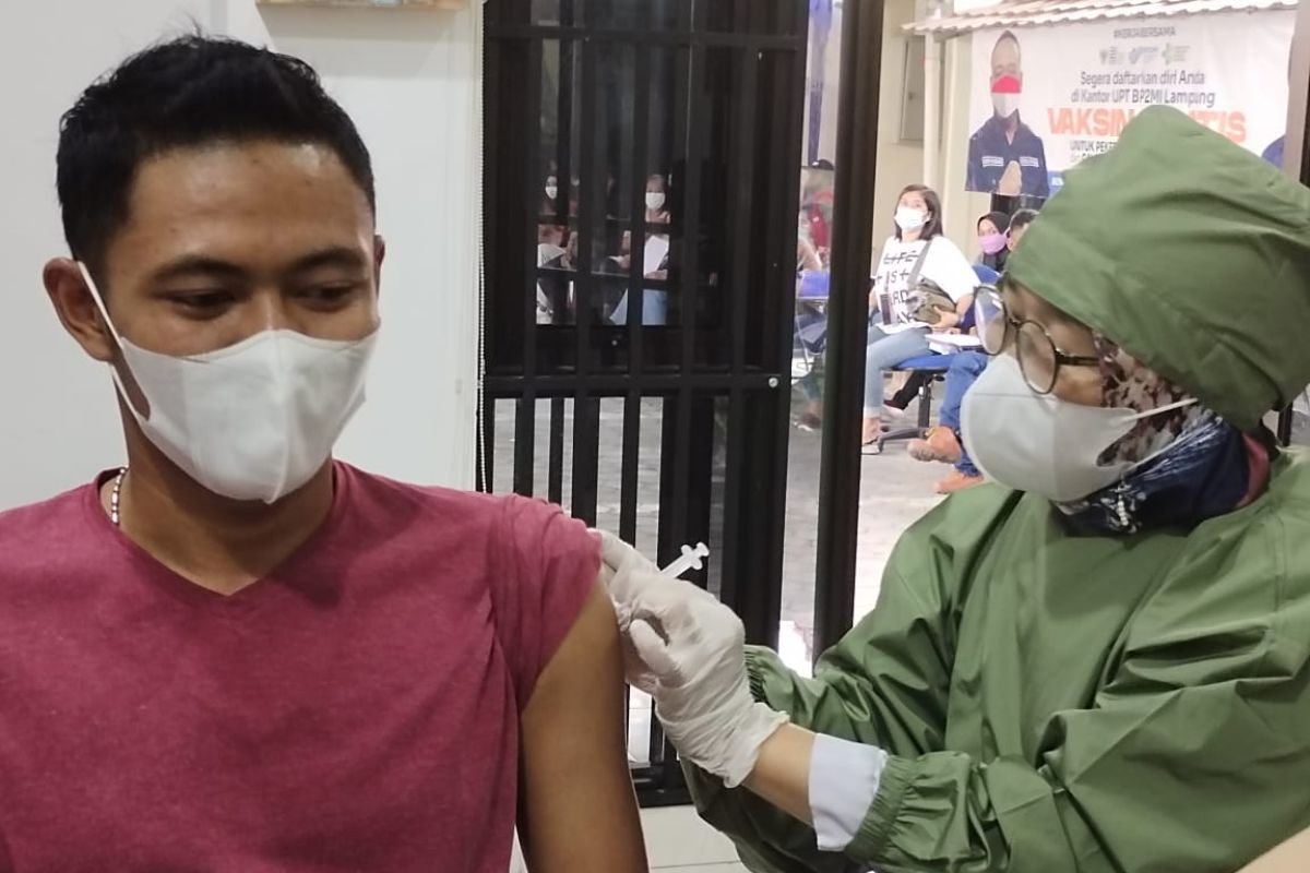 Vaksinasi dosis kedua di Bandarlampung capai 177.083 orang